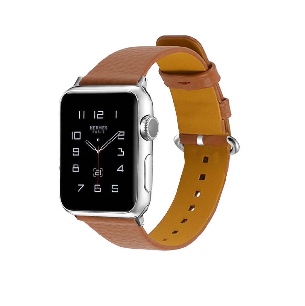 Curea piele pentru Apple Watch 1,2,3,4, 42/44 mm, Lychee AHA STYLE