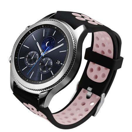 Curea silicon pentru Samsung Gear S3/Galaxy Watch 46 mm, 22 mm, Sport Silicon AHA STYLE