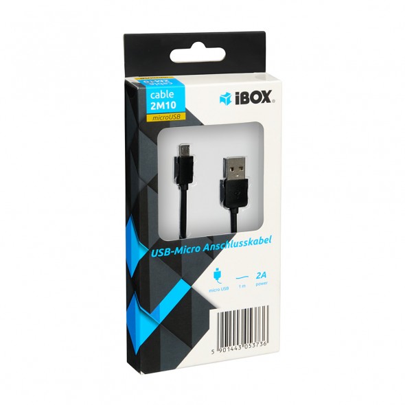 Cablu de date USB la MicroUsb 1m IBOX