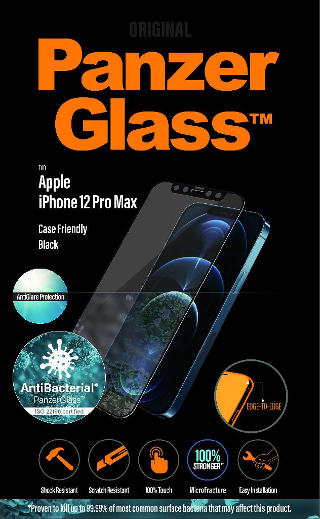 Folie de sticla Iphone 12 Pro Max CF anti reflexiv PanzerGlass
