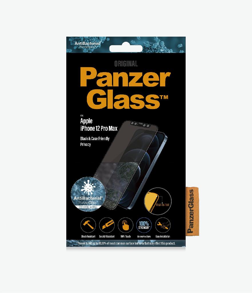 Folie de sticla iPhone Pro Max CF Privacy PanzerGlass 