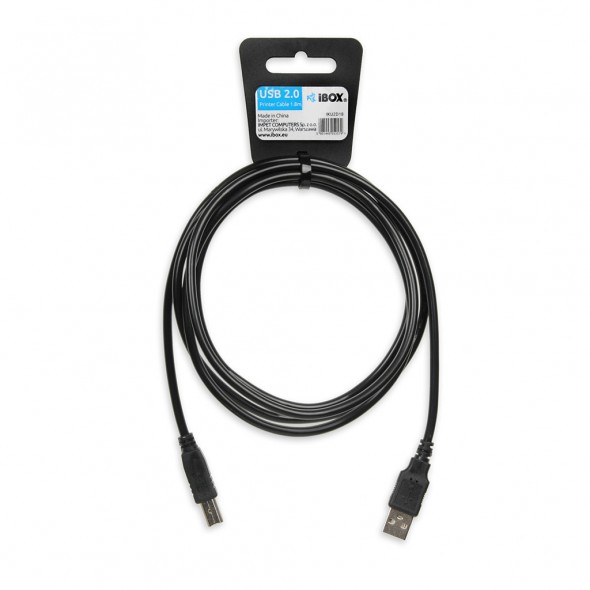 Cablu pentru imprimanta USB 2.0, 3 M IBOX 