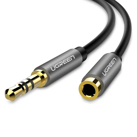 Cablu audio 2m AV118 stereo 3.5mm Jack (T) la 3.5mm Jack (M) UGREEN 