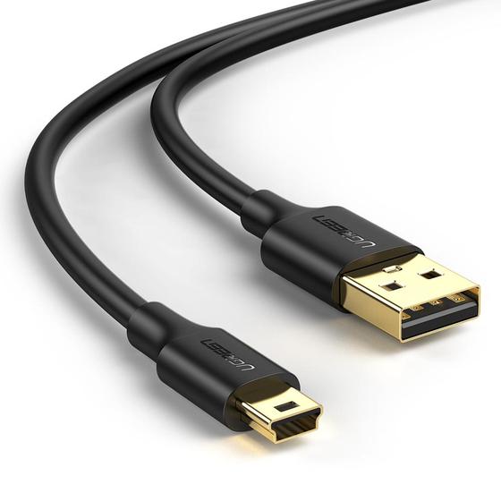 Cablu Date Ugreen US132 USB 2.0 A Male To Mini USB 5Pin Male 1m Negru