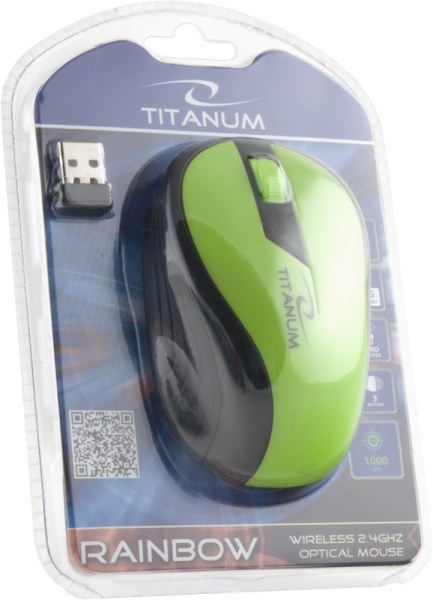 Mouse wireless Titanum Rainbow ESPERANZA