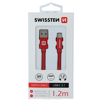 Cablu de date USB la USB Type-C 1.2m SWISSTEN