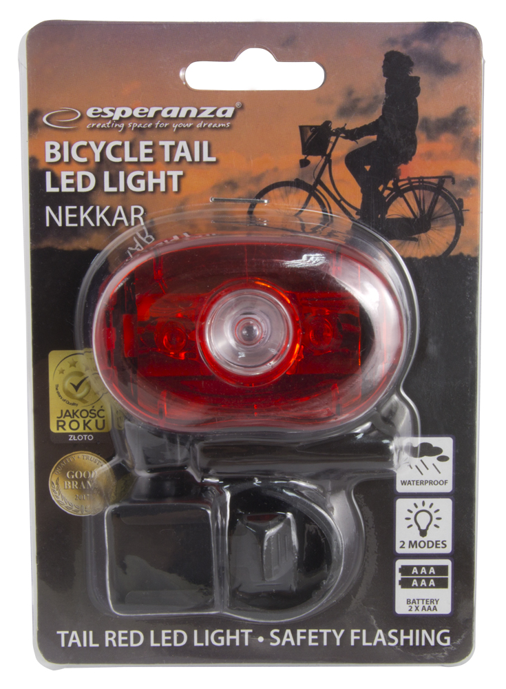 Stop de bicigleta cu LED-uri Nekkar ESPERANZA