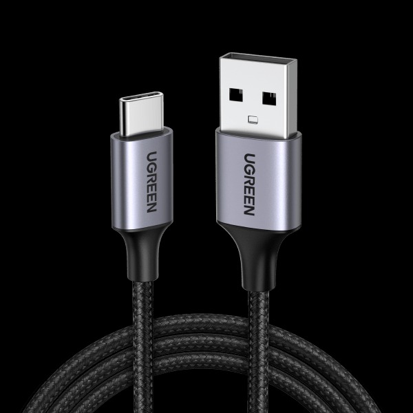 Cablu alimentare si date USB A la TypeC 3A,0.25m UGREEN