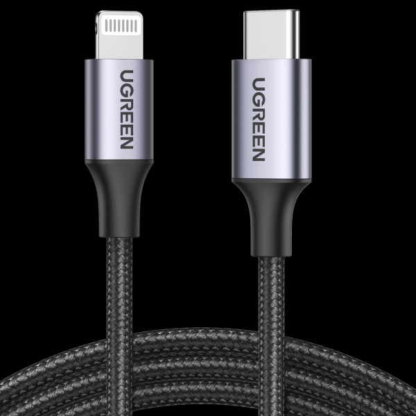 Cablu USB Type-C (T) la Lightning (T) 5V/3A,2m UGREEN 60761
