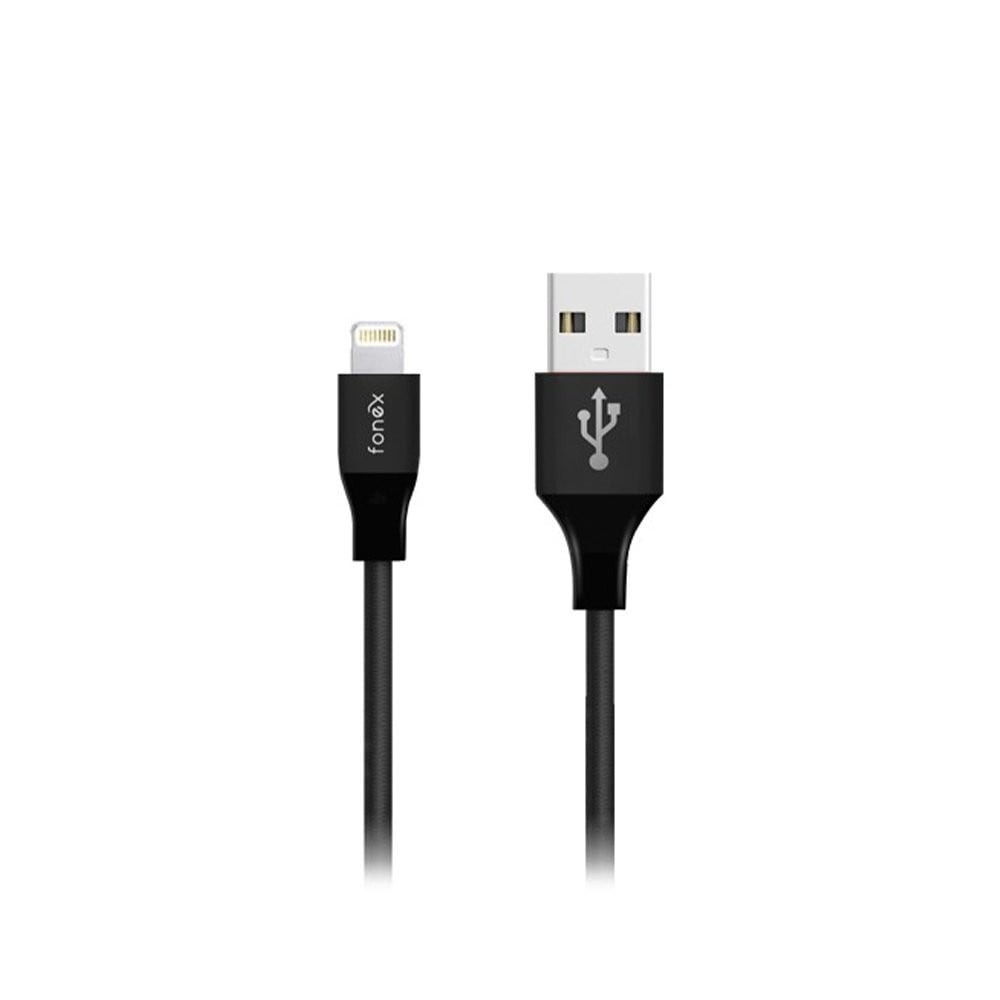 Cablu de date si incarcare extra rezistent USB la Apple Lightning FONEX 