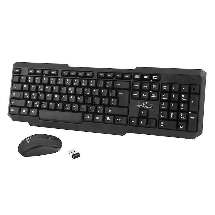 Kit tastatura si mouse wireless Memphis ESPERANZA TK108