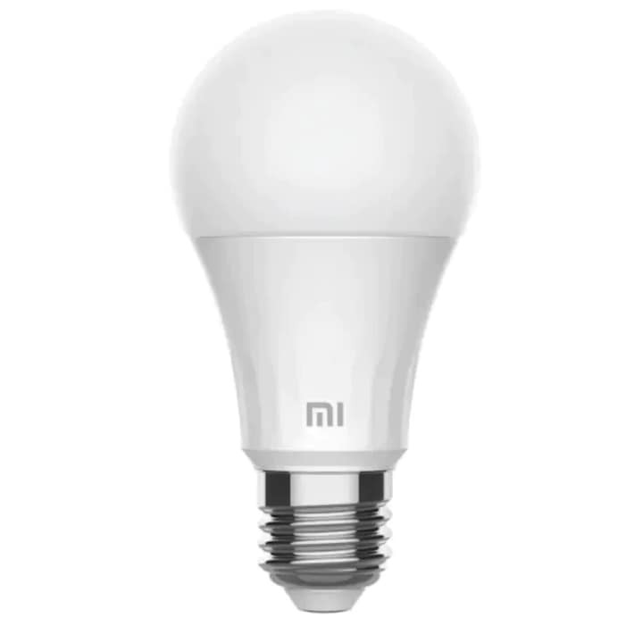 Bec LED smart  WiFi, E27, 8W, 810lm, lumina alba Xiaomi Mi Smart