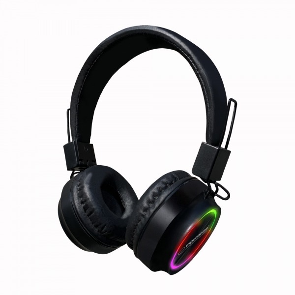 Casti wireless bluetooth® V5.0, iluminate RGB Calypso ESPERANZA
