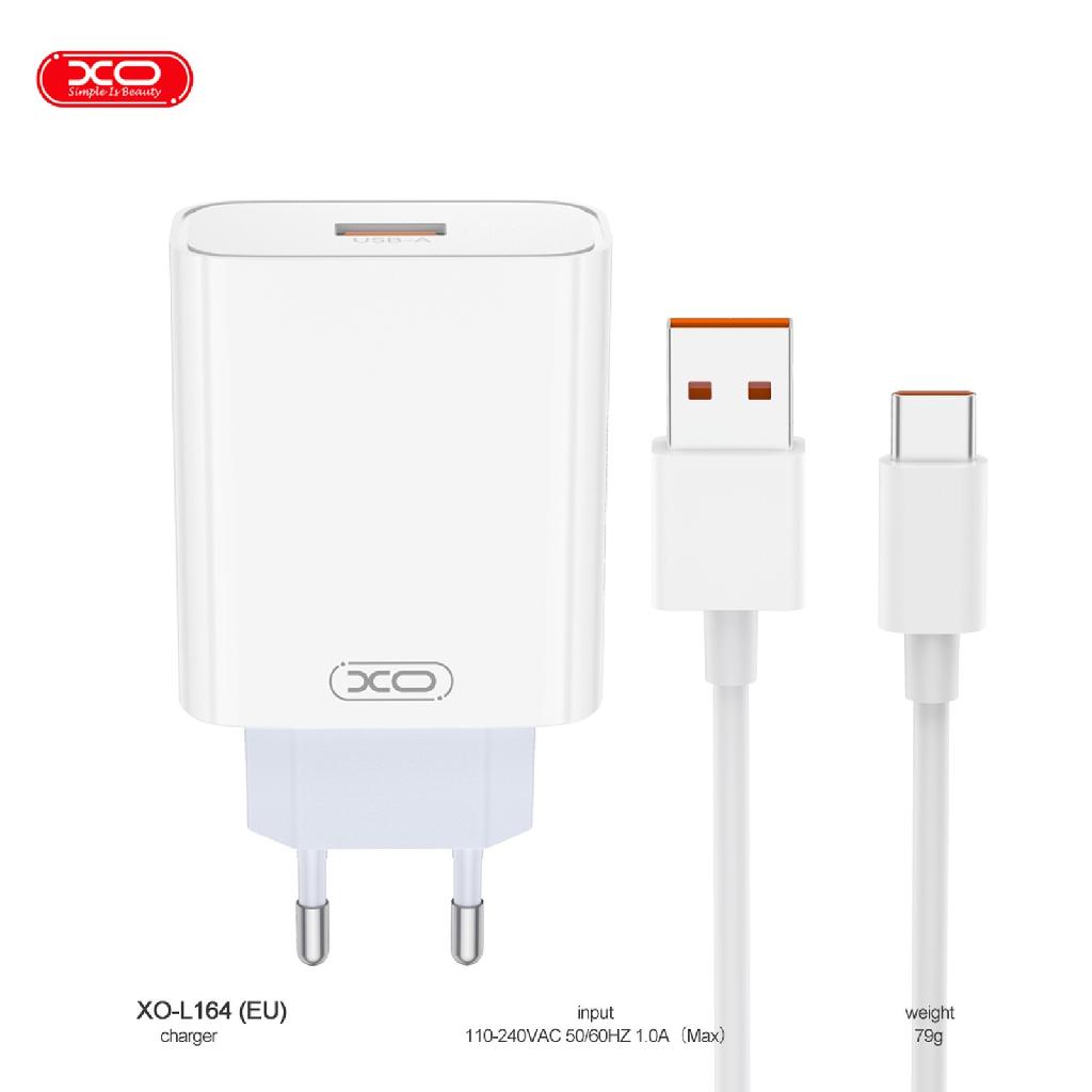 Incarcataor retea 1xUSB-A special Xiaomi, 120W si Cablu USB-A la TypeC XO 