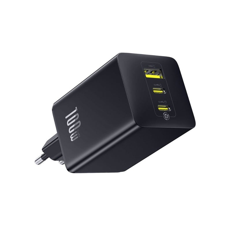 Incarcator retea GaN6, 100W, 2xUSB Type-C, 1xUSB-A, EnerFill BASEUS 