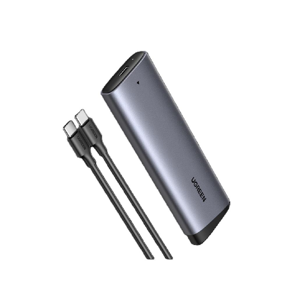 Rack extern pt SSD M.2 NVMe/PCIE 3.0 compatibil cu form factor 2280, 2260, 2242 si 2230, cablu 50 cm USB-C 3.1, CM767 UGREEN 