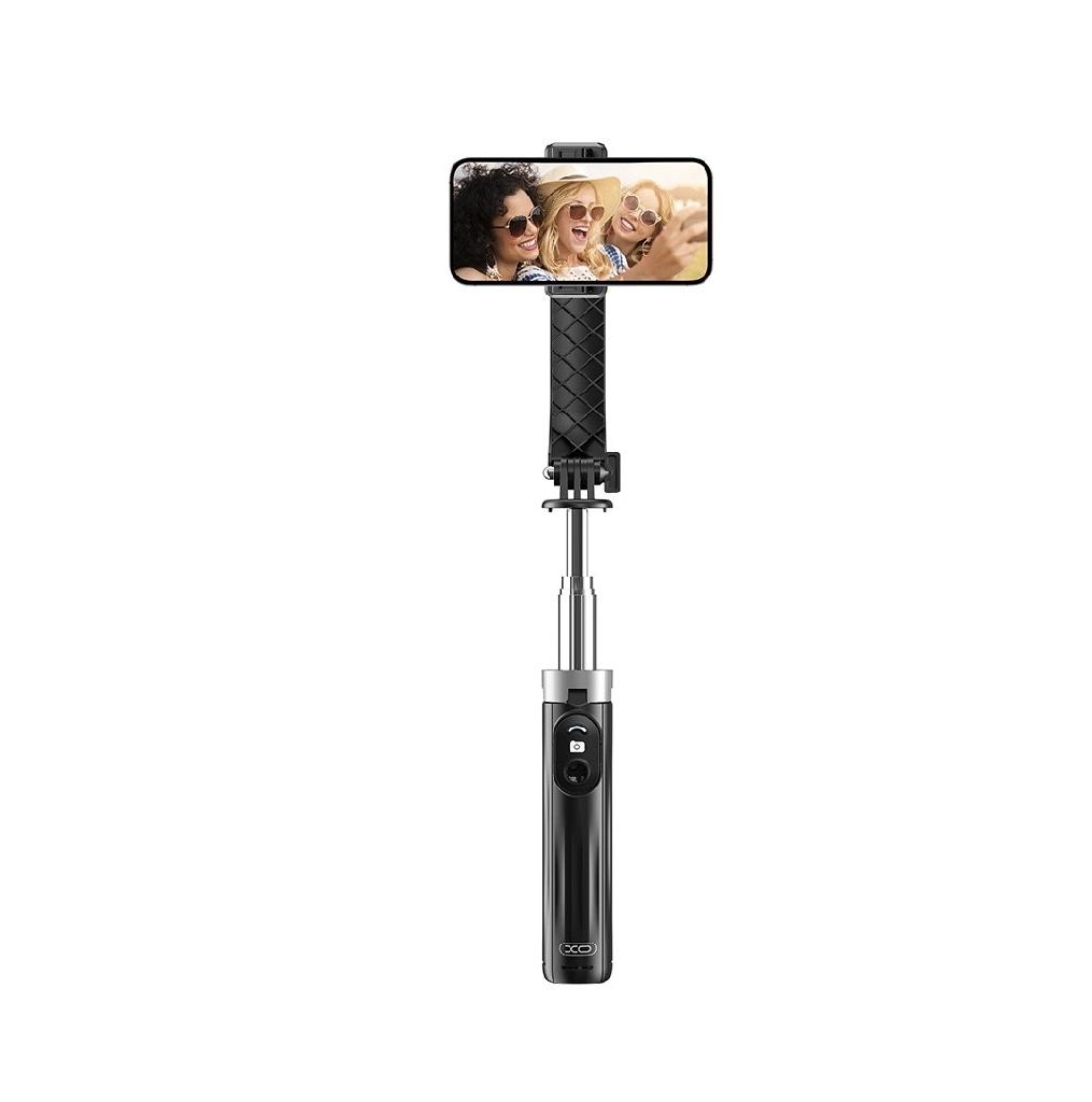 Selfie Stick extensibil cu trepied si control prin telecomanda bluetooth® V5.2 XO SS11