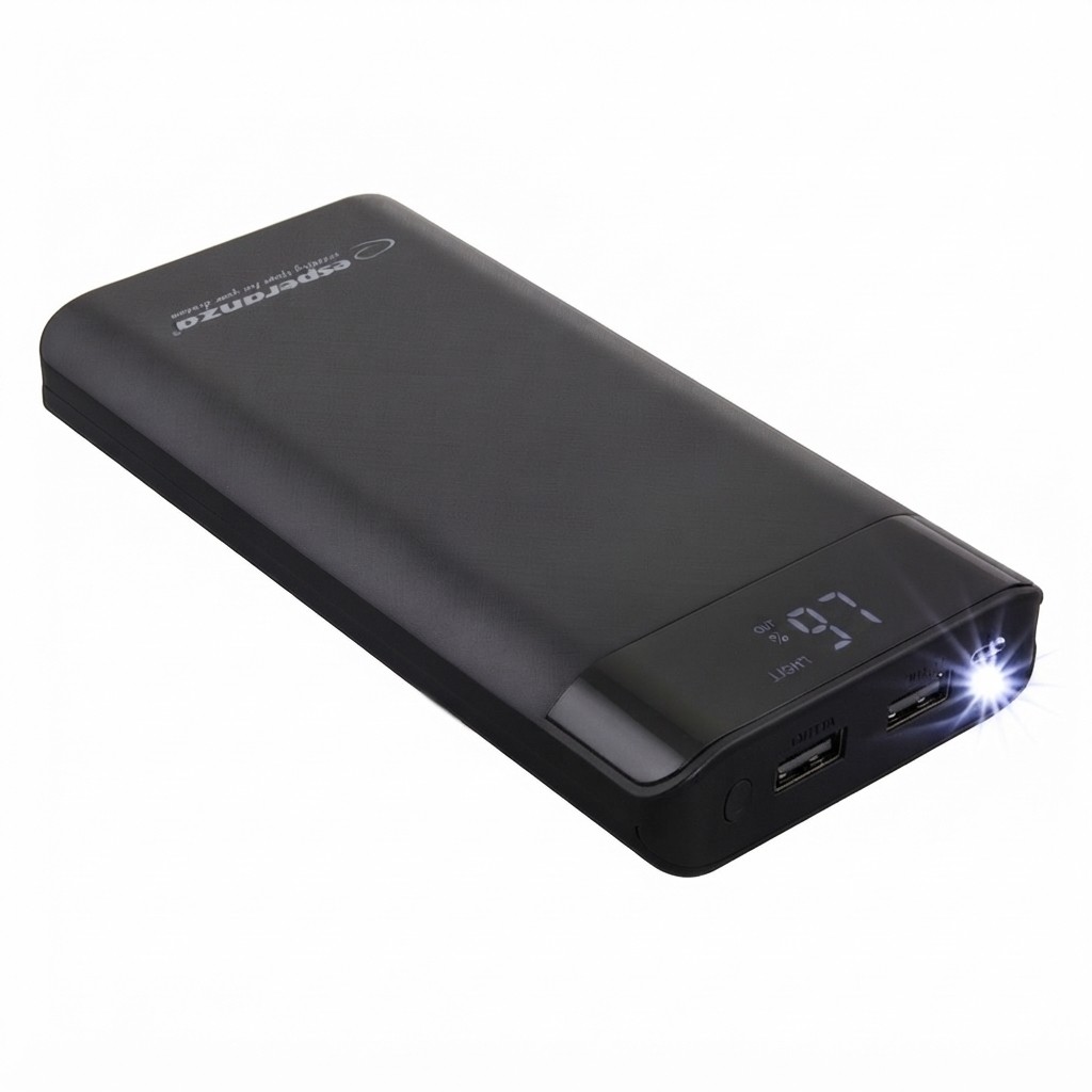 Acumulator extern 17400mAh, 2xUSB-A, Display, Photon ESPERANZA E