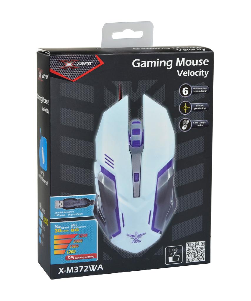 Mouse gaming cu fir Velocity XZERO