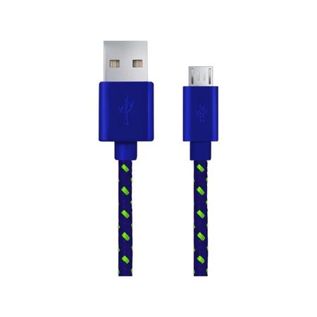 Cablu de date textil USB la microUSB 1m  ESPERANZA