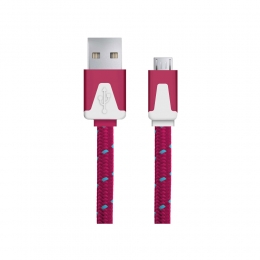 Cablu de date textil plat USB la microUSB 1m ESPERANZA 