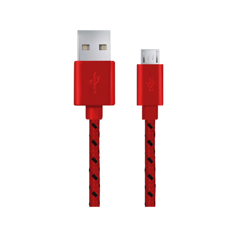 Cablu de date textil USB la microUSB 2m ESPERANZA