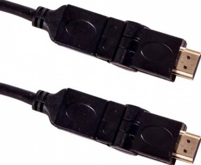Cablu multimedia HDMI la HDMI pivotant 3M  ESPERANZA