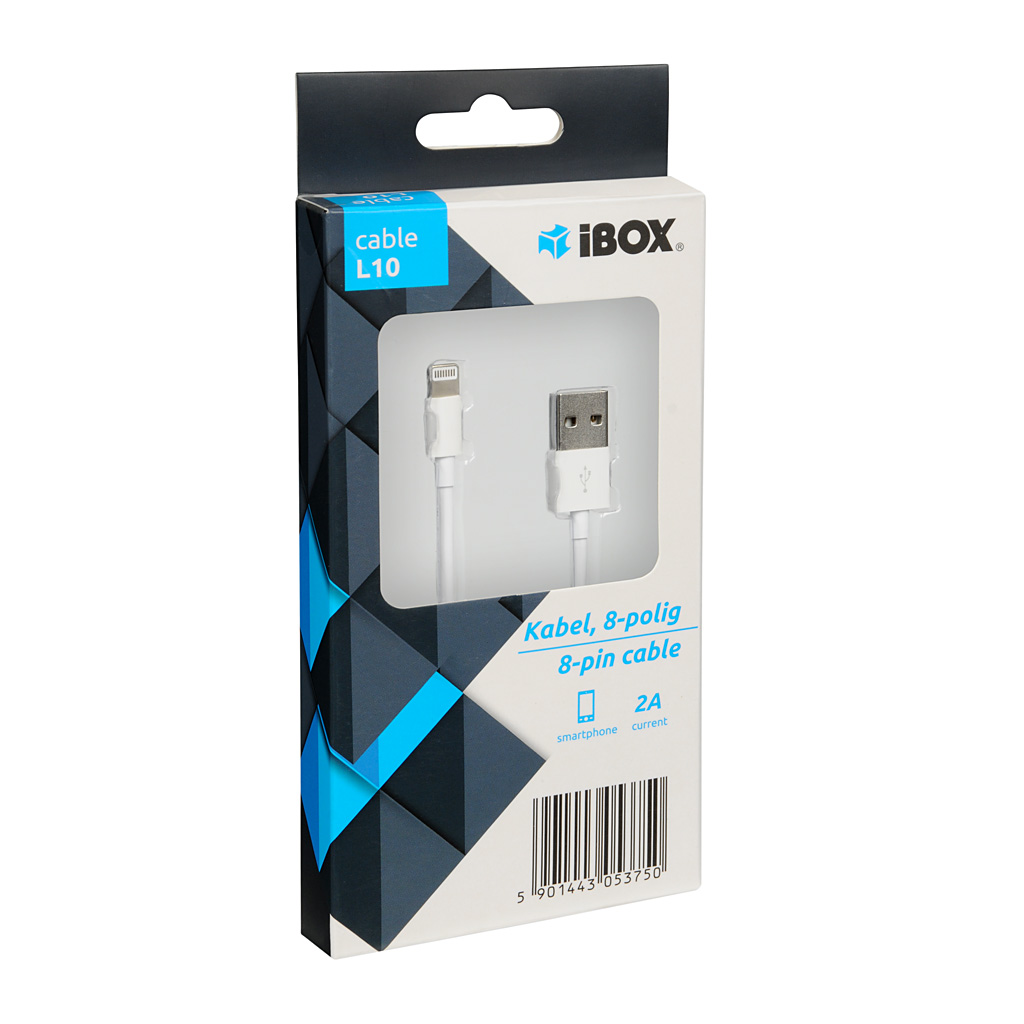 Cablu de date USB la Lightning 1m IBOX