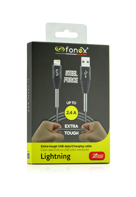 Cablu de date USB la Lightning 1m FONEX
