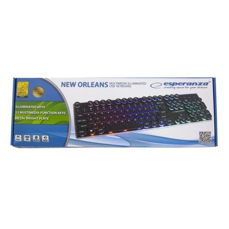 Tastatura cu fir New Orleans ESPERANZA 