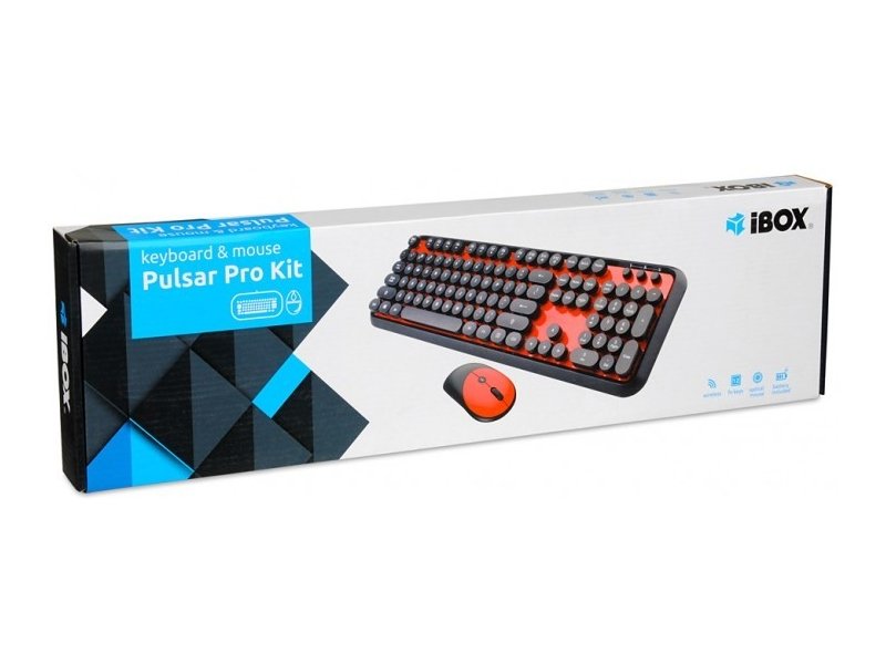 Kit gaming tastatura si mouse Pulsar Pro IBOX