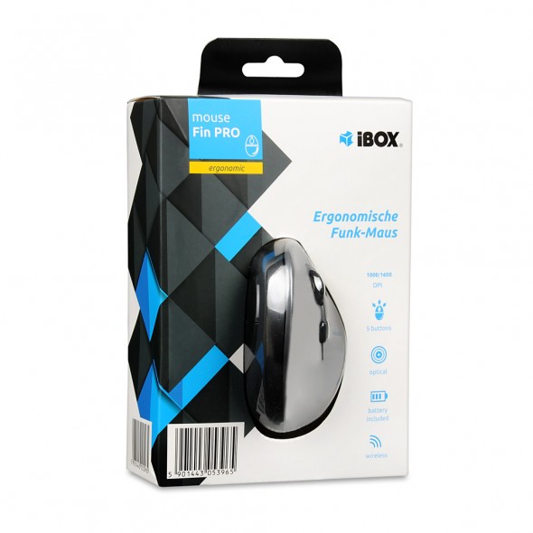 Mouse wireless Fin Pro IBOX 